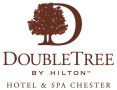 DoubleTree by Hilton logo, representing the hotel and spa in Chester, associated with Clearground's facilities management services.